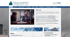 Desktop Screenshot of davidakaminsky.com